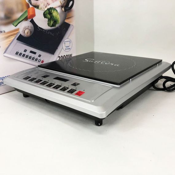 Електроплита інфрачервона настільна Suntera ICD-1012, 2000Вт, QR-880 Сенсорні електроплити | Зображення 4