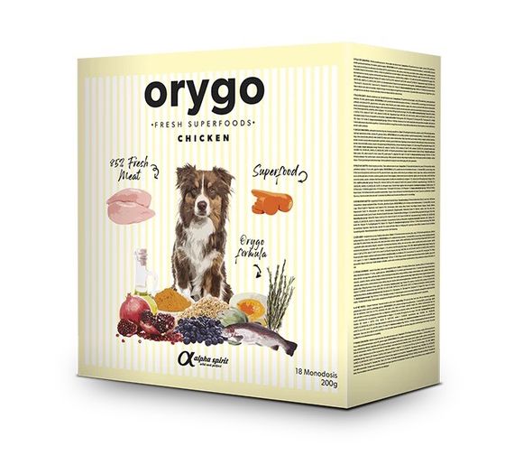 Напіввологий корм для собак з куркою Orygo Chicken, 3.6 кг