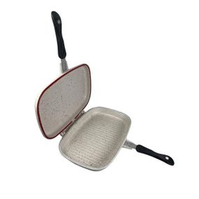 Сковорода гриль двойная BN-555 Белая