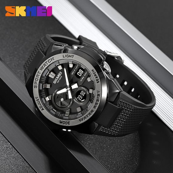 Чоловічий годинник Skmei 2105BK Black | Зображення 3