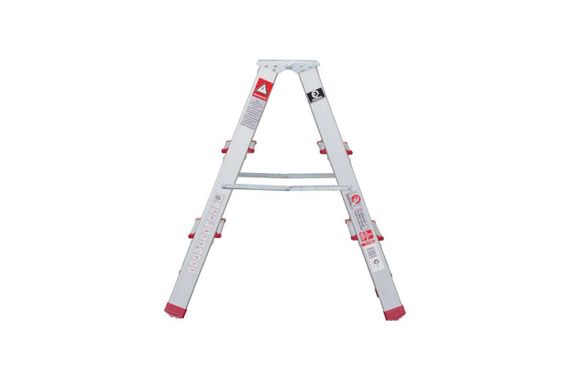 Стремянка двухсторонняя Intertool - 660 мм x 3 ступени (LT-1103) | Зображення 1