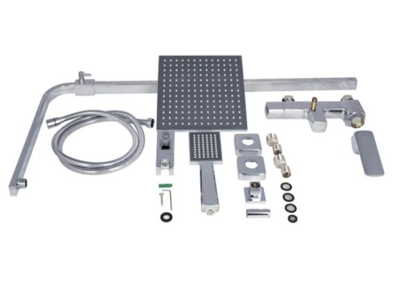 Душова система універсальна Qtap Sloup, Chrome, QTSLO53103KNC49198 | Зображення 3