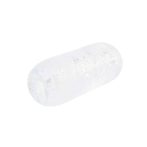 Мастурбатор нереалистичный с рельефом Chisa Prof.Jason C с отверстием для вибропули, прозрачный sexstyle | Зображення 5