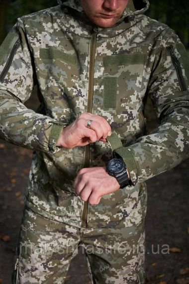 Куртка Soft Shell Combat піксель ЗСУ | Зображення 2