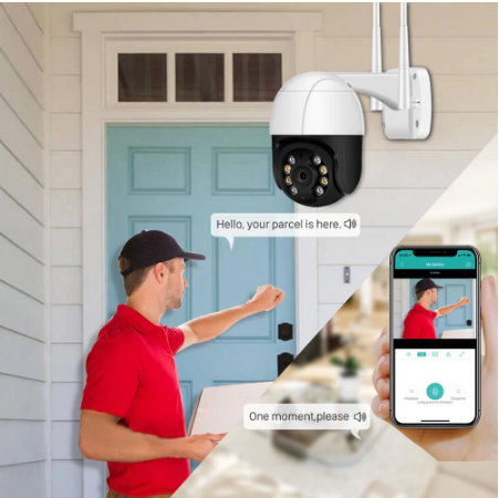Зовнішня IP камера Anbiux Ai08 5MP Outdoor WiFi PTZ UHD поворотна | Зображення 3