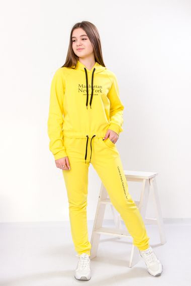 Костюм для дівчинки (підлітковий) Носи своє 140 Жовтий (p-7719-99896) | Зображення 1