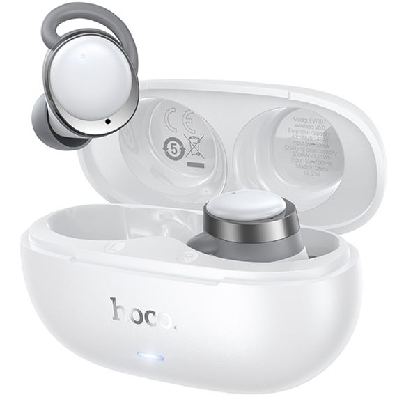 Беспроводные TWS наушники Hoco EW207 Sound White | Зображення 4