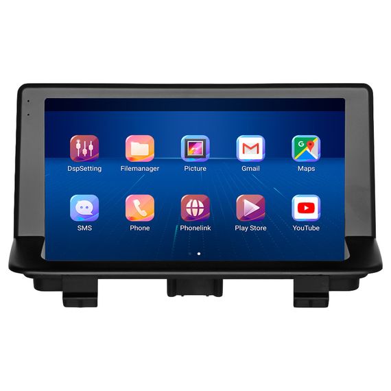 Штатная магнитола Lesko для Audi RS Q3 I (8U) 2013-2015 экран 9" 6/128Gb 4G Wi-Fi GPS Top | Зображення 1
