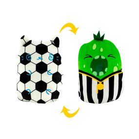 Мягкая игрушка 2 в 1 Котик и огурчик Футбол Cats Vs Pickles CVP2200-2