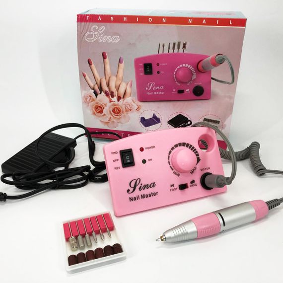 Фрейзер для манікюру і педикюру DM-211, Фрезер для кутикули манікюру Електричний апарат педикюру BI-33 | Зображення 1