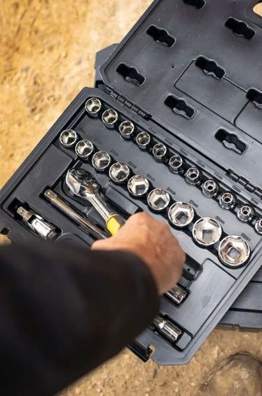 Набір головок торцевих 1/2 Stanley Expert з двадцяти чотирьох предметів (STMT82830-1) | Зображення 4