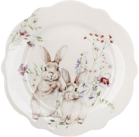 Тарілки порцелянові "Spring Story", набір 4 тарілки Ø19.5см