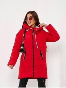 Куртка 1010/1, червоний