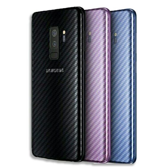 Карбоновая пленка на корпус для Samsung S9