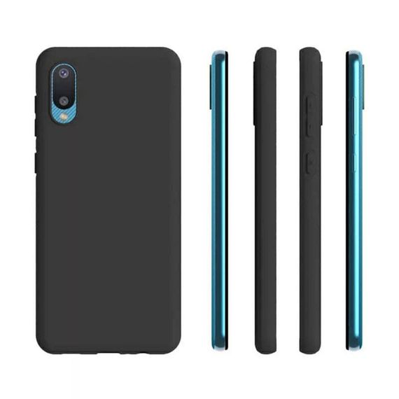 Чохол Candy Silicone для Samsung Galaxy A02 колір Бірюзовий | Зображення 3