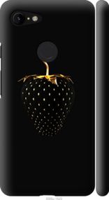 Чохол на Google Pixel 3 XL Чорна полуниця "3585m-1523-24368"