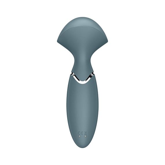 Вібромасажер Satisfyer Mini Wand-er, Сірий | Зображення 4