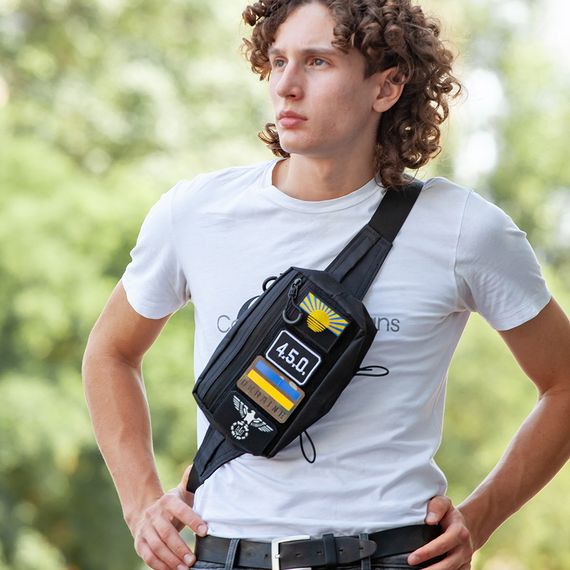 Сумка бананка тактическая Cordura | Мужская/женская | Для спорта, города, туризма | Зображення 7