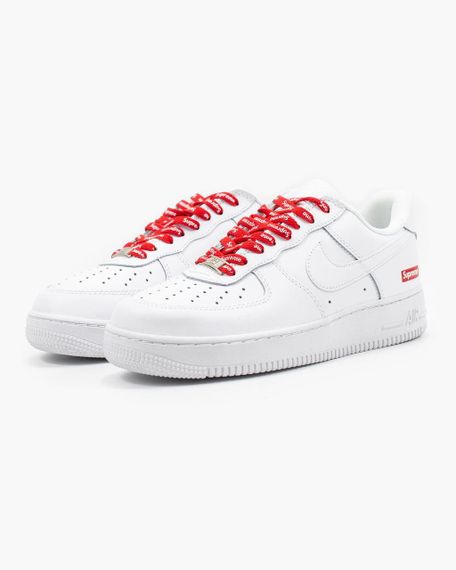Кросівки Air Force 1 '07 Supreme "White" весна / літо / осінь 0385 41 26 см | Зображення 5