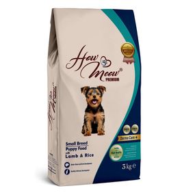 Сухий корм з ягнятком для цуценят малих порід How Meow Puppy Mini Lamb, 3 кг