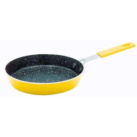 Сковорода Con Brio CB-1614 с антипригарным покрытием Eco Granite mini 16 см. IB-485 Цвет: желтый | Зображення 1