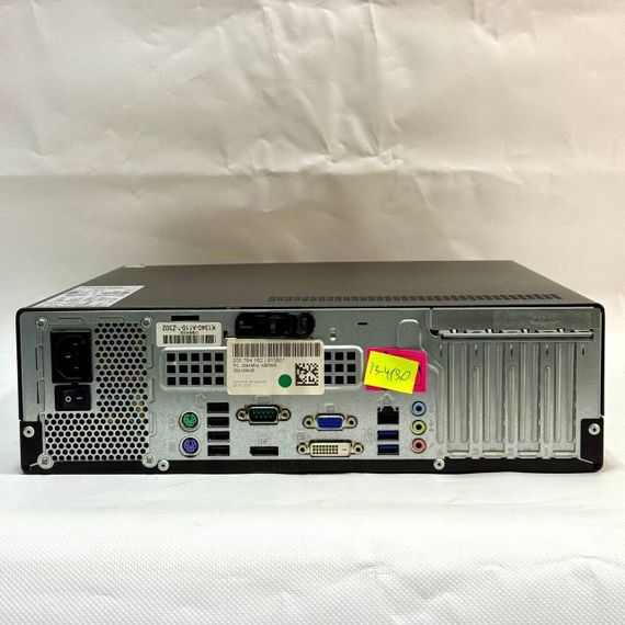 Комп'ютер Fujitsu Esprimo E720 E85 SFF / Intel Core i3-4130 (2 (4) ядра по 3.4 GHz) / 8 GB DDR3 / 120 GB SSD + 500 GB HDD / Intel HD Graphics 4400 / DVD-ROM б/в | Зображення 4