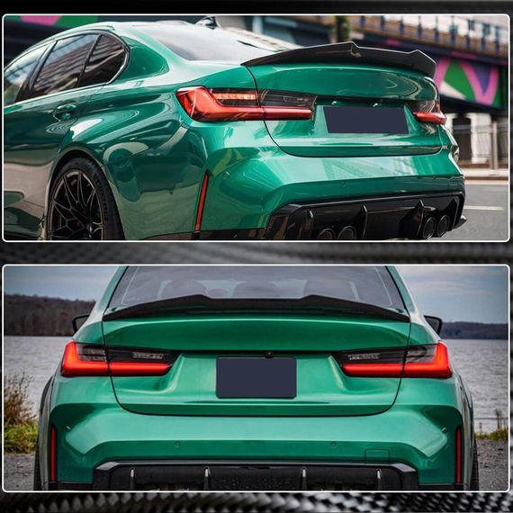 Спойлер PSM-Style V1 (для G20/G80, Карбон) для BMW 3 серія G20/21 2018- рр | Зображення 2