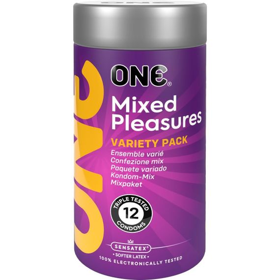 Презервативи ONE Mixed Pleasure, 3 шт Sex Aura | Зображення 5