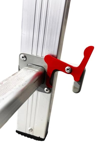 Драбина алюмінієва трисекційна GTM KME308 3x8 сходинок 2.18-4.88м (KME308) (39945) | Зображення 5