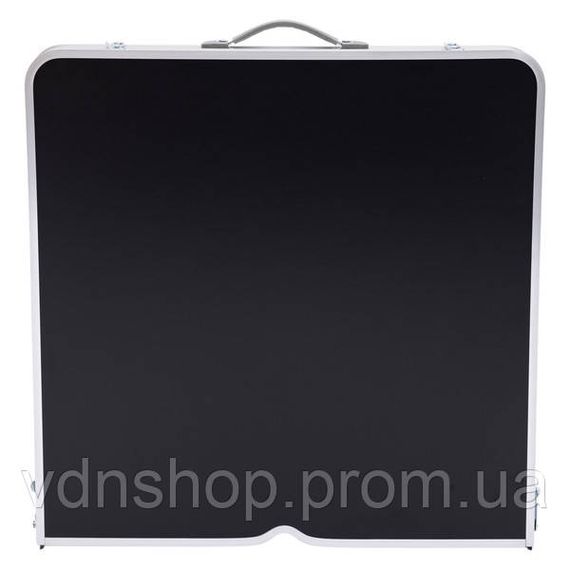 Розкладний стіл + 4 стільці кемпінговий набір для пікніка, риболовлі, відпочинку, туризму Чорний JY-12060B | Зображення 1