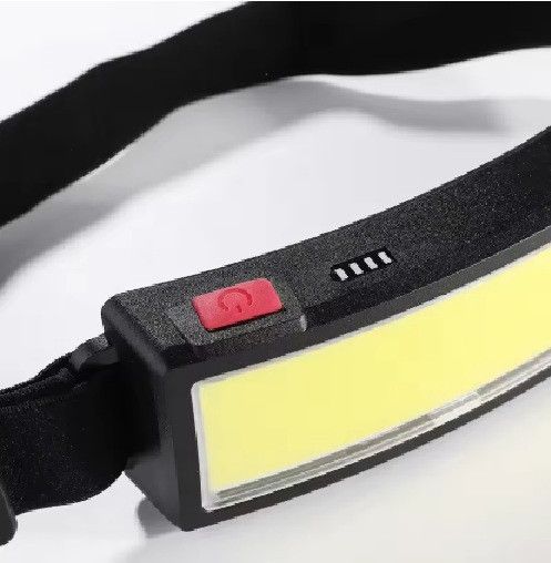 Фонарь налобный MHZ TM-G14 COB с индикатором заряда | Зображення 1