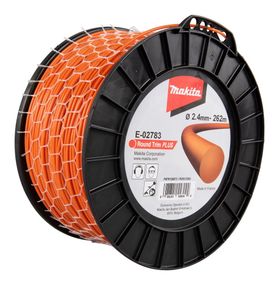 Жилка косильная "круг" 2.4 мм Makita E-02783 (262 м)