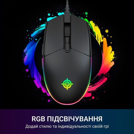 Мишка GamePro GM220 USB Black (GM220) | Зображення 3