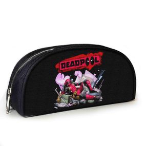 Пенал школьный с принтом Дэдпул 23х10х8 см с принтом для мальчика (3994)