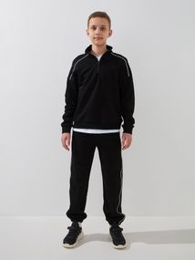 Костюм толстовка+штани для хлопчика Dinomin 394 152 см Чорний shop (2000999453984)