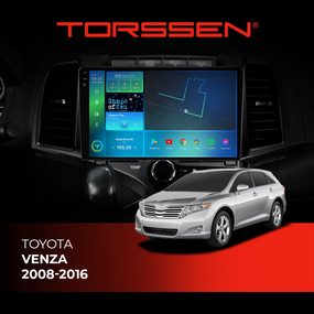 Штатна магнітола Torssen 2K Toyota Venza 08-16 F96128 4G Carplay DSP