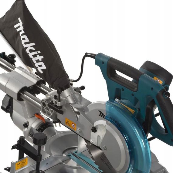 Пила торцовочная с протяжкой cетевая Makita LS1018LN (260 мм, 91 мм, 1430 Вт, 20.6 кг) | Зображення 2
