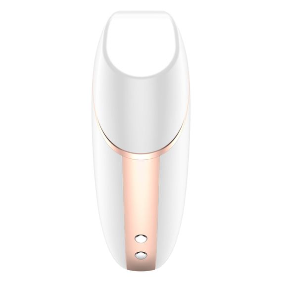 Вакуумний кліторальний стимулятор Satisfyer Love Triangle White з керуванням через інтернет | Зображення 5
