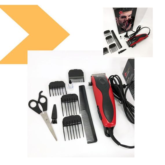 Машинка для стрижки волосся з гострими лезами з нержавіючої сталі Domotec MS-3304 (47550-3304_188) | Зображення 1