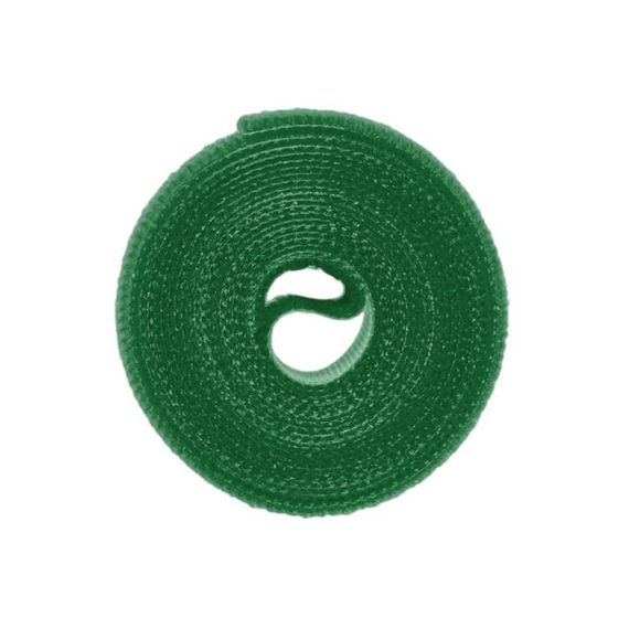 Багатофункціональна стрічка Bradas Т рулон на липучці, 12,5 мм х 5 м, зелений (TYHLT12505/GR)