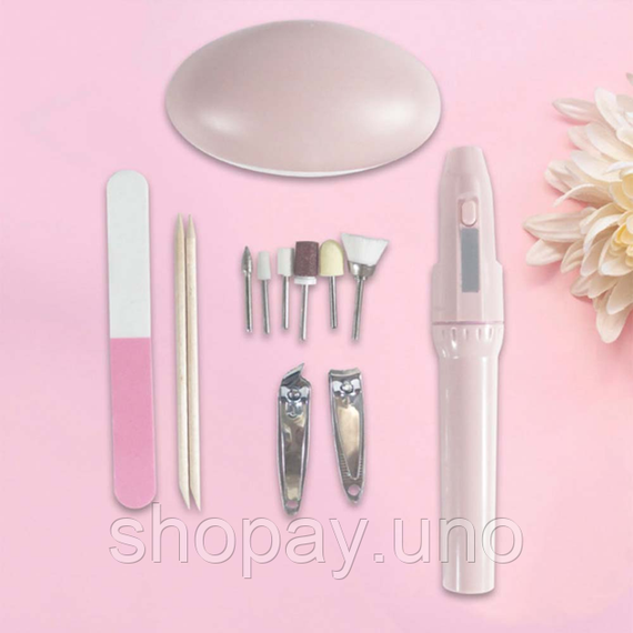 Фрезер для маникюра педикюра BEAUTY Manicur Pedicur Set / Домашний набор для маникюра и педикюра | Зображення 1