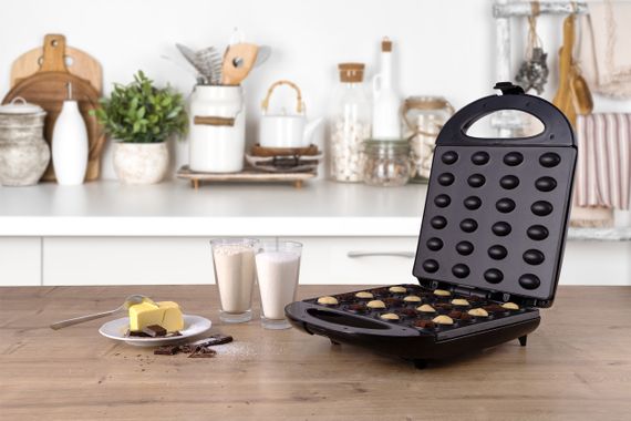 Горішниця електрична Mesko MS 3041 XL чорна для приготування горішків з начинкою | Зображення 8