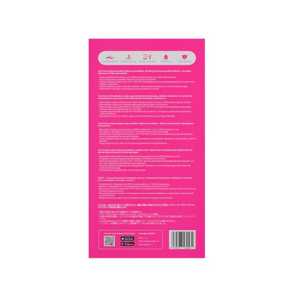 Осцилювальний смарт вібратор-кролик для точки G Lovense Osci 3, підігрів sexstyle | Зображення 6