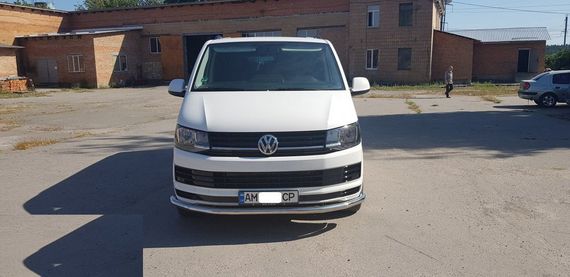 Нижня одинарна губа ST008 (нерж) 42 мм для Volkswagen T6 2015-2024, рр | Зображення 3