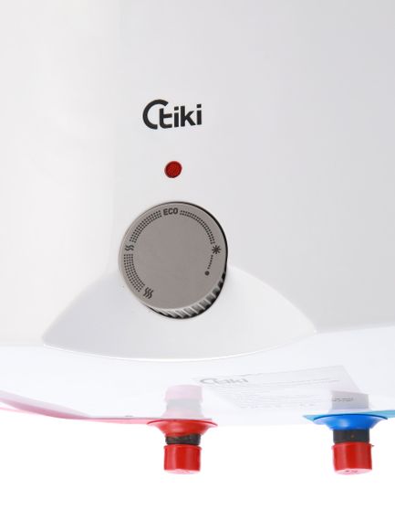 Водонагрівач Tiki компакт GT 2 кВт, "мокрий" ТЕН, 10 л, прямокутний, вертикальний, над мийкою, білий (GT10OMINI_TIKI) | Зображення 4