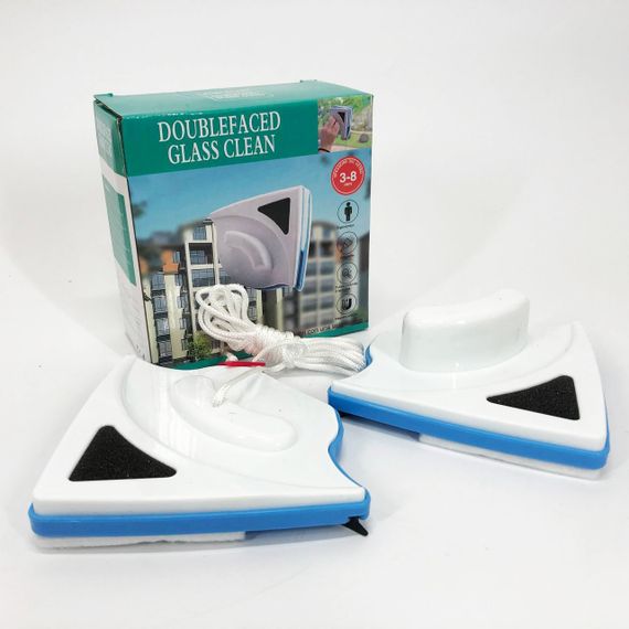 Щітка магнітна для миття скла з двох сторін Doublefaced Glass Clean AG-98 | Зображення 9