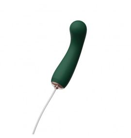 Вибратор для точки G,Qingnan No. 1 Super Soft G-spot Vibrator Green Sex Aura