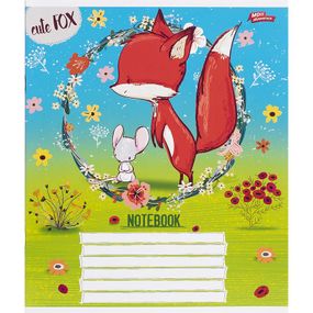 Зошит учнівський А5/12 кл. Cute Fox 3166D Мрії збуваються Вид 3