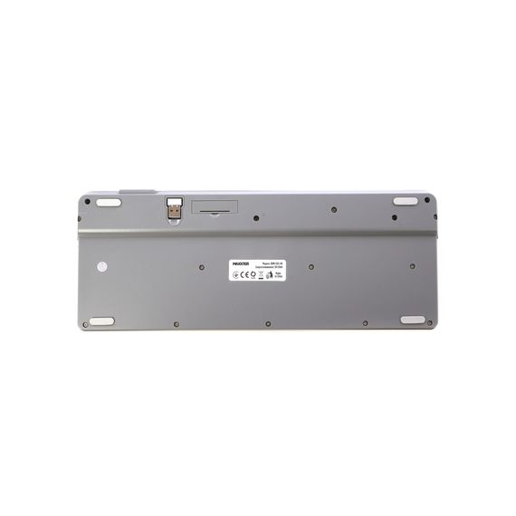 Клавіатура Maxxter KBW-02G-UA Wireless Grey (KBW-02G-UA) | Зображення 4