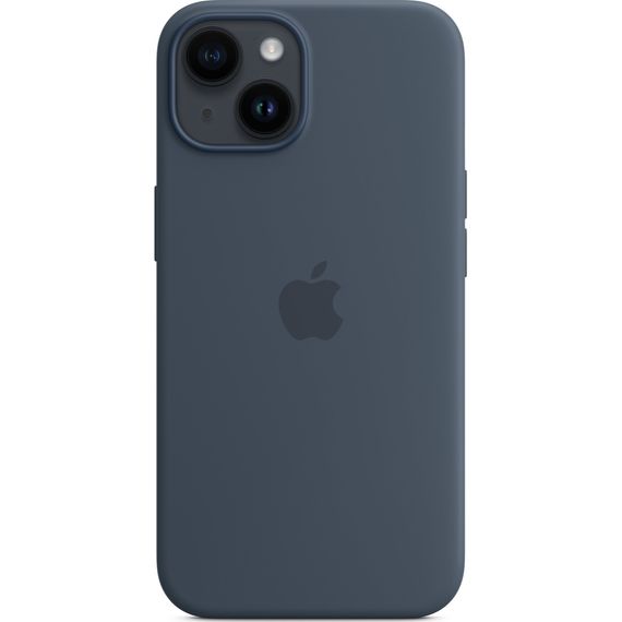 Чохол до мобільного телефона Apple iPhone 14 Plus Silicone Case with MagSafe - Storm Blue,Model A2911 (MPT53ZE/A) | Зображення 1